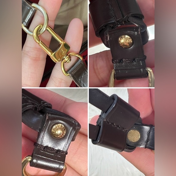 LV Neverfull Mm Damier Ebene Tote Bag - Picture 12 of 17